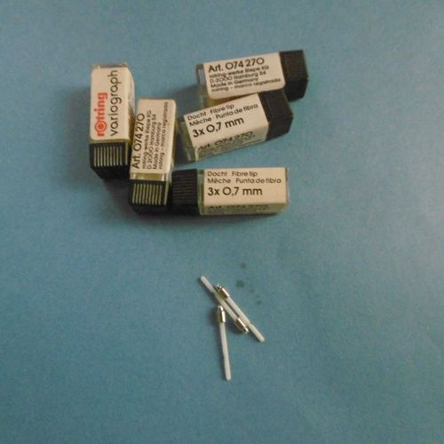 Lot De 5 Etuis De 3 Meches De Rechange 0.7 Pour Variograph Rotring