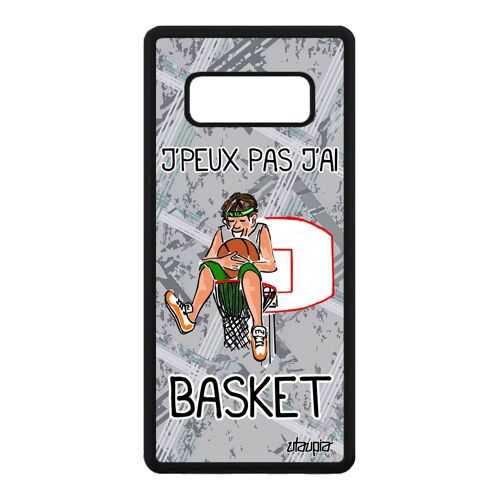 Coque Pour Samsung Note 8 Silicone Jpeux Pas J'ai Basket Homme Panier De Samsung Galaxy Note 8