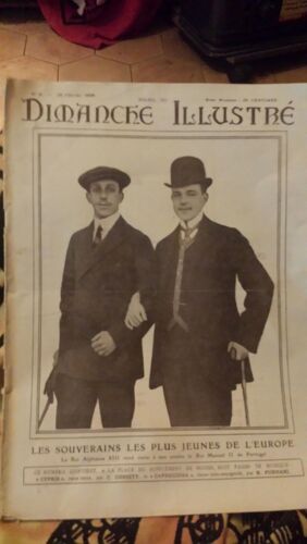 Dimanche Illustré 9 Les Souverains Les Plus Jeunes Du Monde