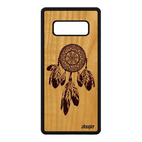 Coque Attrape Reve Samsung Galaxy Note 8 Bois Silicone Oriental Capteur De Frêne