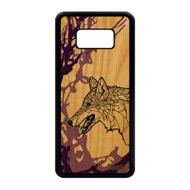 Coque S8 Bois Silicone Loup Ethnique Tribal Telephone Solitaire A Samsung Galaxy S8
