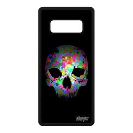 Coque Silicone Note 8 Crane Metal Peur Tete De Mort Rose Peinture Samsung Galaxy Note 8