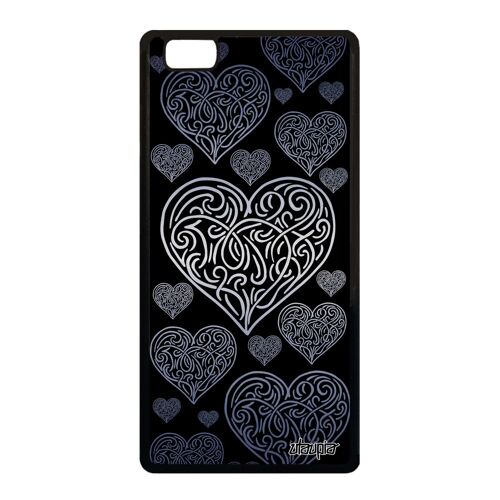 Coque Silicone Coeur Huawei P8 Lite 2015 Smartphone Swag Amour Image Amitie Tpu A