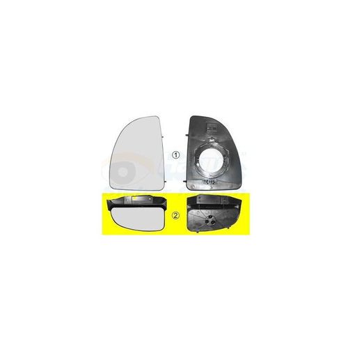 Vanwezel 1747833 - Miroir Rétroviseur Gauche Pour Citroen Jumper De 2002 À 2006