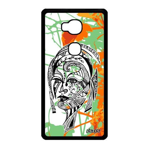 Coque Honor 5x Silicone Femme Psychédelique Case Original Huawei Fille Nature De