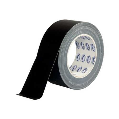 Ruban adhésif toile Gaffer 50mmx25m noir mat HPX - GB5025