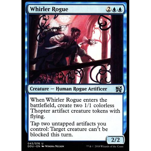 Whirler Rogue (Gredine À Voltigeurs) - Mtg - Elves Vs Inventors - U - Vo