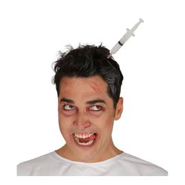 Serre-Tête Seringue Zombie Halloween (Taille Unique)