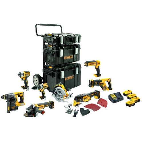 Kit premium DEWALT 8 outils 18V 5Ah Li-Ion - DCK853P4