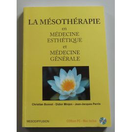 La Mésothérapie En Médecine Esthétique Et Médecine Générale