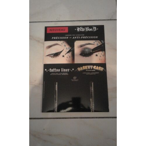 Affiche Kat Hond :Tattoo Liner; Basket Case.