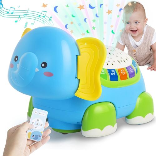 Jouet Musical Pour Bébé De 6 À 12 Mois, Jouets Rampants Pour Bébés Avec Musique,Cadeau De Jouets Pour Bébé Enfant 1 2 3 Ans