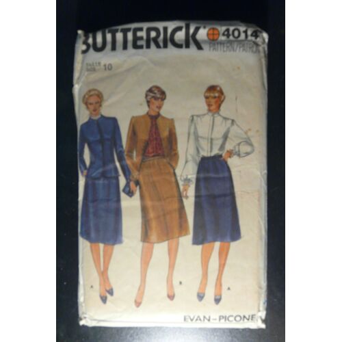 Vintage - Patron Butterick N 4014 - Taille 10