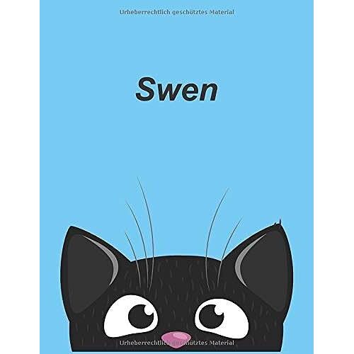 Personalisiertes Notizbuch: Swen - Ueber 100 Seiten, Liniert Im A4+ Format