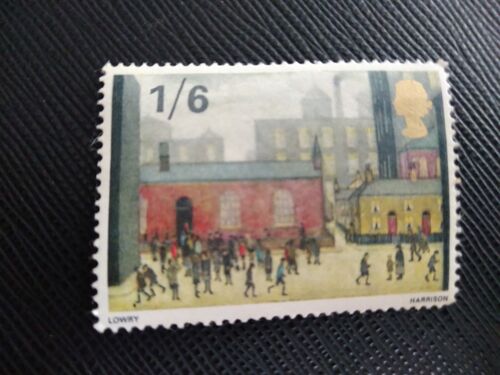 Timbre Angleterre Yt Enfants Sortant De L Ecole, L.S.Lowry 1967 ( 060706 )