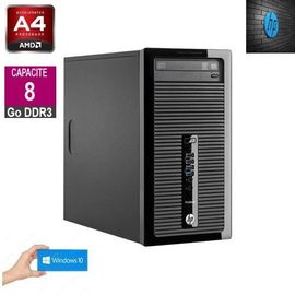 HP PRODESK 405 G1 AMD A4-5000 - 1.5 Ghz - Ram 8 Go - DD 500 Go