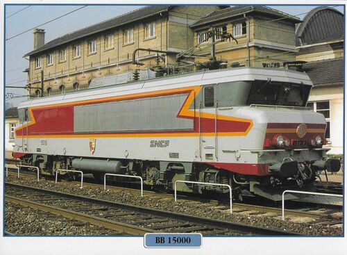 Fiche Train - Bb 15000 - France De 1971 -