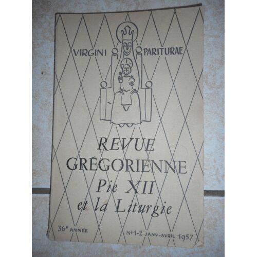 Revue Grégorienne 1