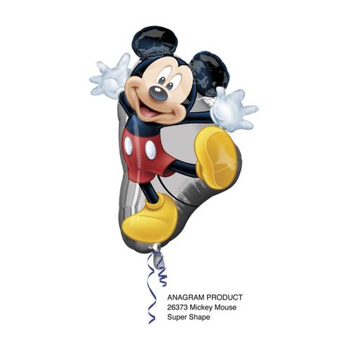 1 Gros Ballon Mylar-78 X 55 Cm-Mickey
