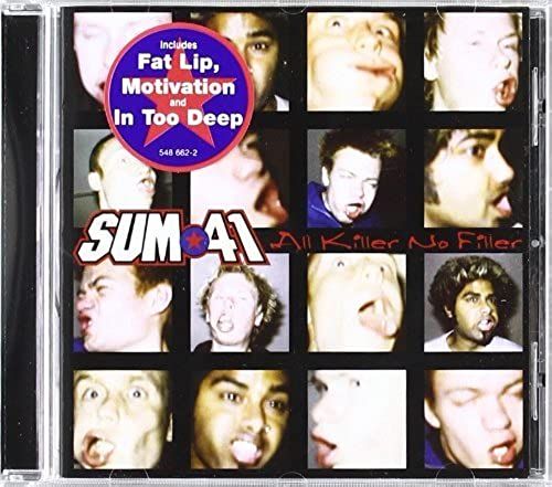 All Killer No Filler By Sum 41 Enhanced Edition (2001) Audio Cd