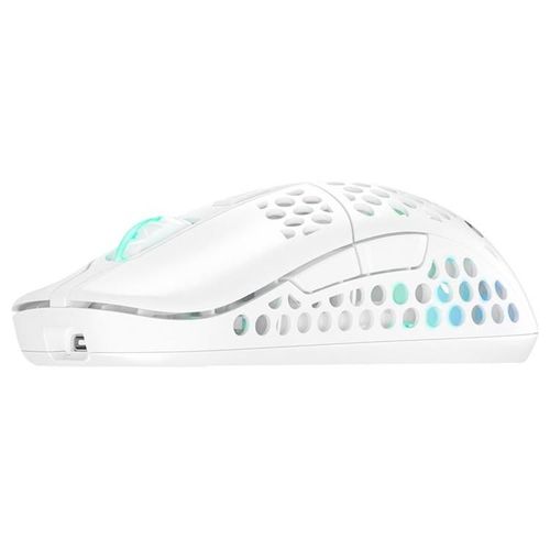 Xtrfy M42 - Souris - optique - sans fil - 2.4 GHz - récepteur sans fil USB - blanc