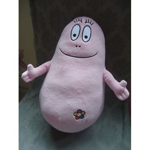 Barbapapa Rose En Peluche Grand 30 Cm Dujardin 2015