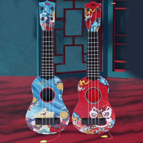 Jouet Ukulele Multifonctionnel Universel À La Mode, Jolie Grue Volante De Style Chinois