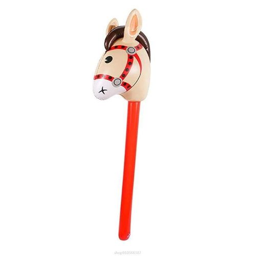 Têtes De Cheval Gonflables R1wf, Bâton De Cowboy En Pvc, Jouets Éducatifs D'extérieur Pour Enfants, Cadeaux D'anniversaire Pour Bébés