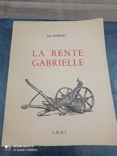 La Rente Gabrielle Jean Robinet