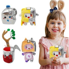 Jouet En Peluche Foxy, Robot De Dessin Animé Amovible, En Peluche, Cadeau Pour Enfants, Transformé En Poupée, Oreiller De Lit Pour Fille