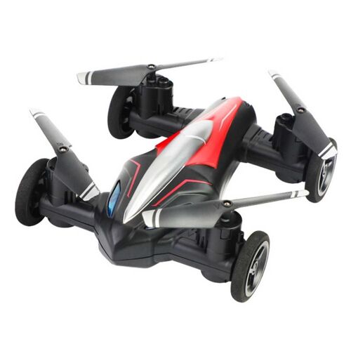 Drone D85 2-En-1 Rc, Avion Et Drone, 2.4g, Double Mode, Uav, Avion Professionnel, Quadcopte, Conduite De Voiture, Jouet, Bleu, Rouge-Générique