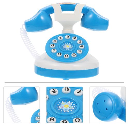 Faux Téléphone En Plastique Pour Enfants, 1 Pièce