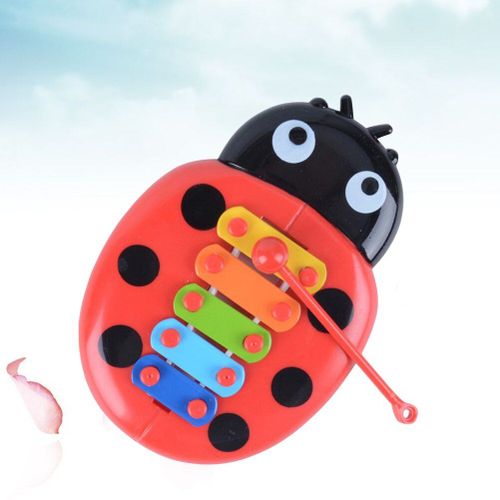Jouets De Tapotement À La Main, Instrument De Musique En Plastique, Accessoire Éducatif En Forme De Coccinelle Pour Enfants En Bas Âge, 3 Pièces