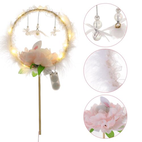 Kit De Ventilateur À Main Ancien, 1 Ensemble, Bricolage, Rond Chinois