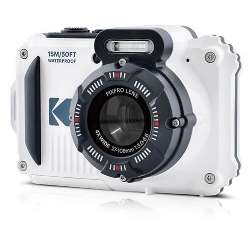Appareil photo Compact Kodak PixPro WPZ2 Blanc compact - 16.76 MP - 1080p / 30 pi/s - blanc