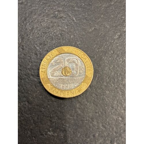 Pièce De 20 Francs Mont Saint Michel
