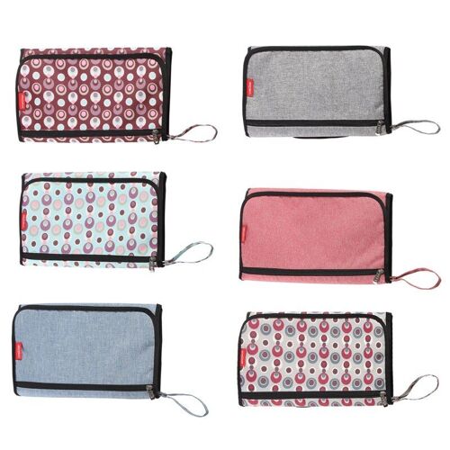 Tapis À Langer Imperméable Et Respirant Pour Bébé, Pour Garçons Et Filles De 0 À 36 Mois, Avec Sac De Rangement Intérieur Pliable En Maille