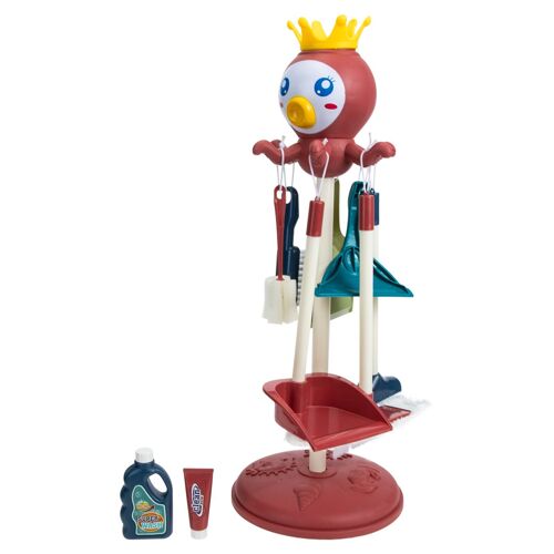1 Set Jouets Simulation Outils De Nettoyage Jouet Outil De Nettoyage Ensemble Éducatif Balai Kit Pour L'enseignement À Domicile Enfants