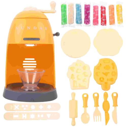 Machine À Crème Glacée Pour Enfant, 1 Ensemble, Simulation, Bricolage, Argile Colorée