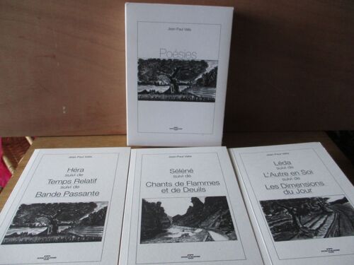 Coffret De 3 Livres Poesies