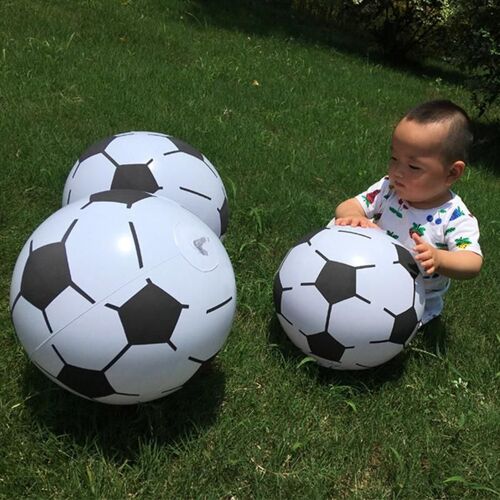 Ballons Gonflables De Football Pour Enfants, Jouets De Plage, De Football, D'extérieur, De Pelouse, De Plage, De Sable, 4 Pièces