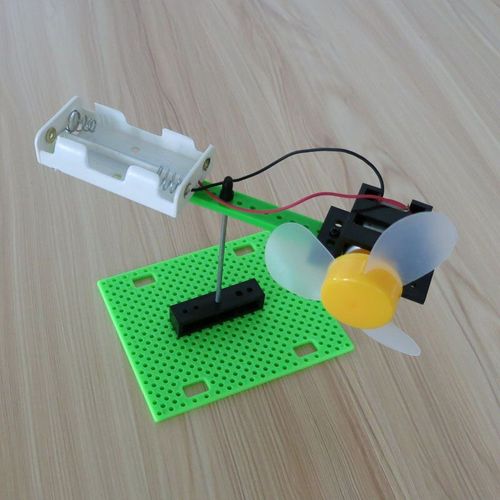 Blocs De Construction À Aile Rotative, Jouets Faits Bricolage La Main, Gizmo Physique, Kits D'énergie Solaire, Jouet Assemblé, Outil D'enseignement