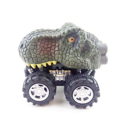 Voiture De Traction Dinosaure, 1 Pièce, Jouet Pour Enfants, Pour Garçons Et Filles, Mini Dessin Animé T-Rex, Véhicule De Construction De Course, Jouets Pour Enfants