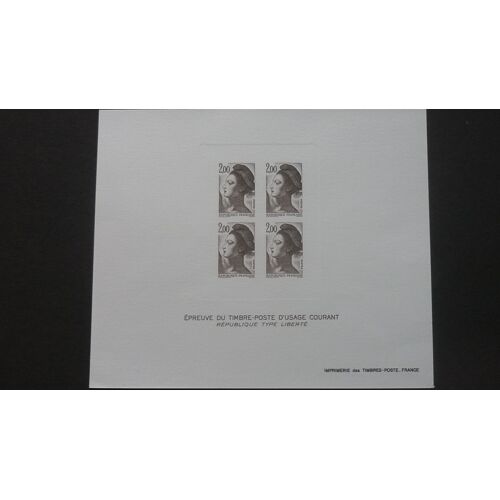 Timbre France Liberté Épreuve De Luxe N°Yt 2274
