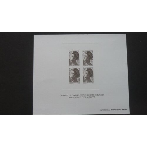 Timbre France Liberté 2,10 Épreuve De Luxe N°Yt 2376