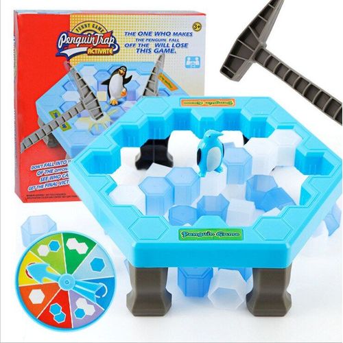 Jeu De Société Pour Enfants, Piège À Pingouin De Grande Taille, Puzzle De Table Pour La Famille, Brise-Glace, Battements