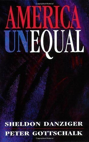 America Unequal (Paper) (Russell Sage Foundation)
