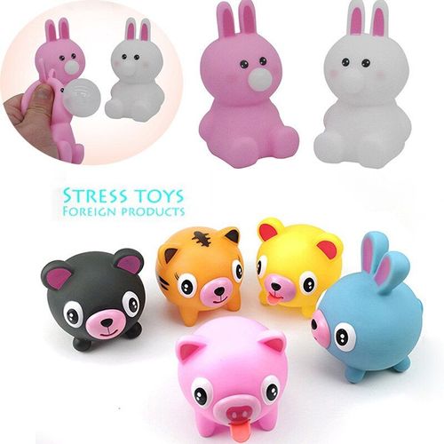 Lapin De Pâques En Silicone Anti-Pression, Anti-Stress, Jouets À Bulles Amusants, Anti-Anxiété, Résistant Aux Déchirures