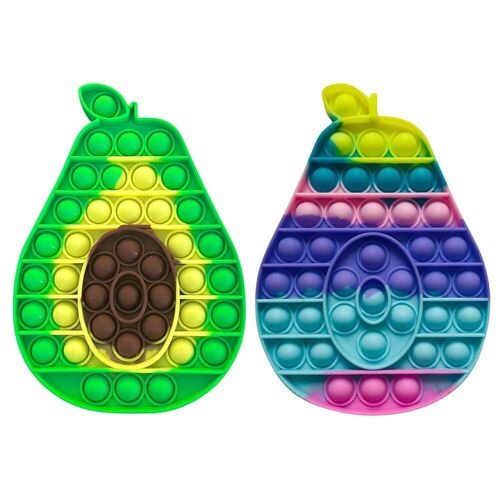 Boule De Décompression Lente Et Douce Pour Enfant Et Adulte, Anti-Stress, Jouet À Serrer, Amusant, Bulle De Fruits