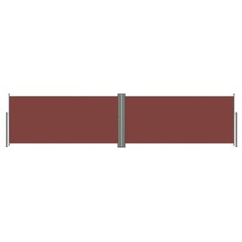 Vidaxl Auvent Latéral Rétractable Marron 140x600 Cm